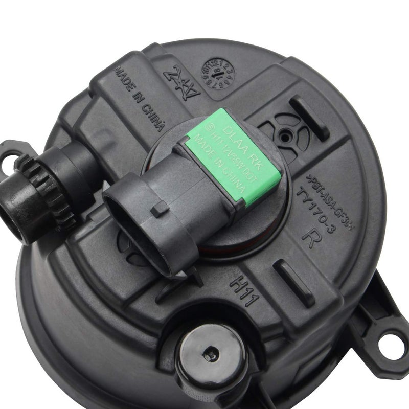 DLAA Fog Lights Compatible with Toyota Corolla Axio 2006 2007 2008 2009 2010 2011 2012 - Image 4